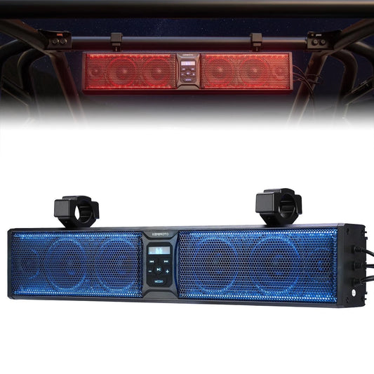 B0117-01801BK 26'' RGB ATV UTV Sound Bar Bluetooth Vehicle Speakers