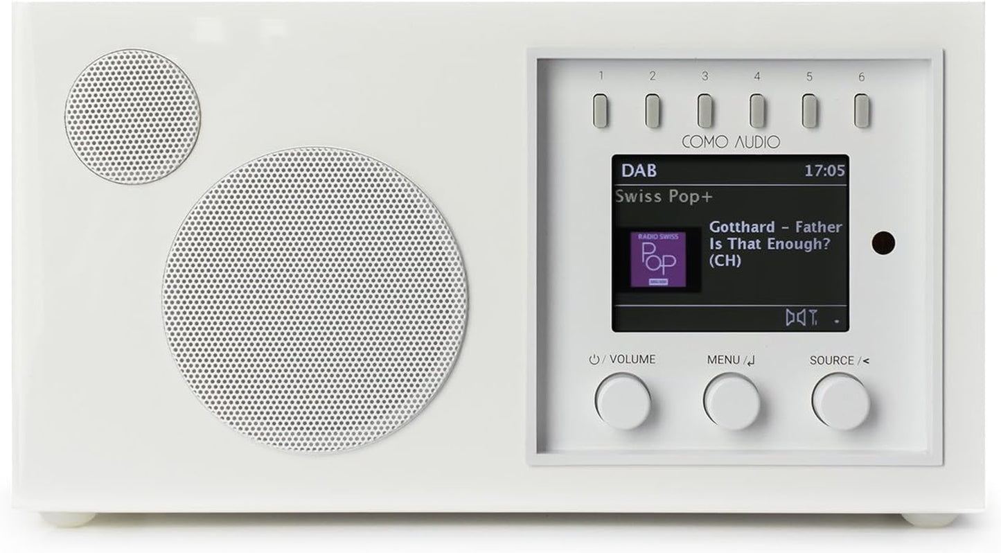Solo Wireless Speaker - Hand-Crafted Veneer Cabinets- One Touch Streaming, Internet Radio, Bluetooth, Wi-Fi (Global Edition)