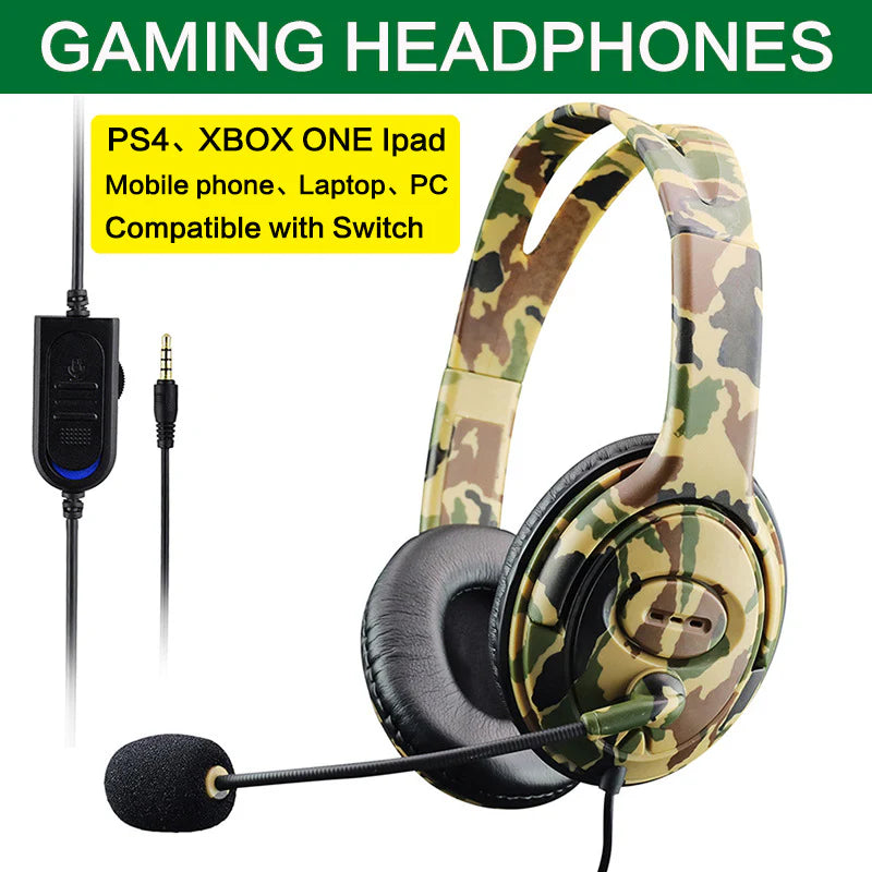 Stealth PS4 Audio Gear Deep Bass Gaming Headphones