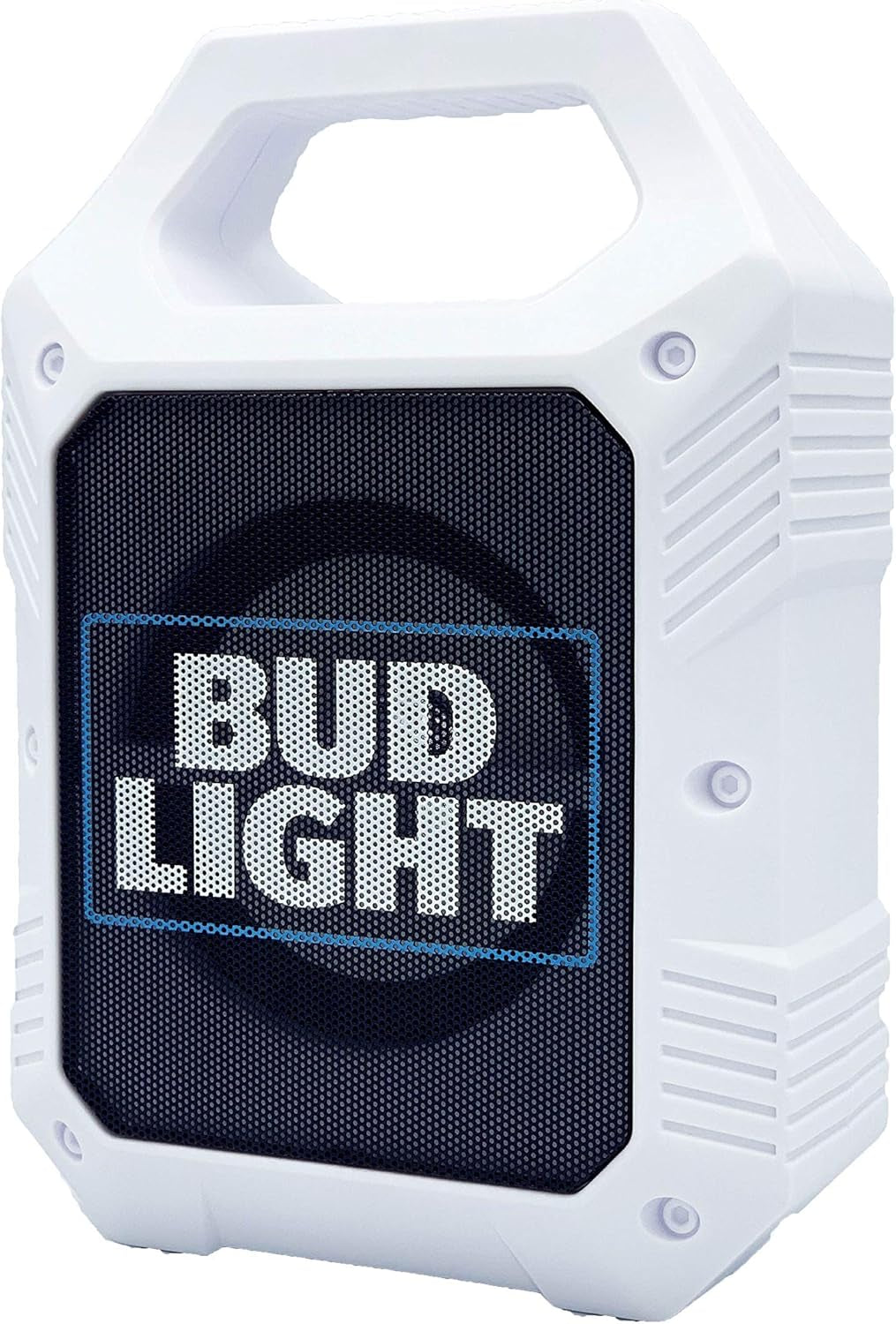 Bud Light Portable Bluetooth Wireless Speaker with Led Lighting 1200Mah Rechargeable Battery Premium Bass & Clear Music Zero Distortion Connect with USB TF Card
