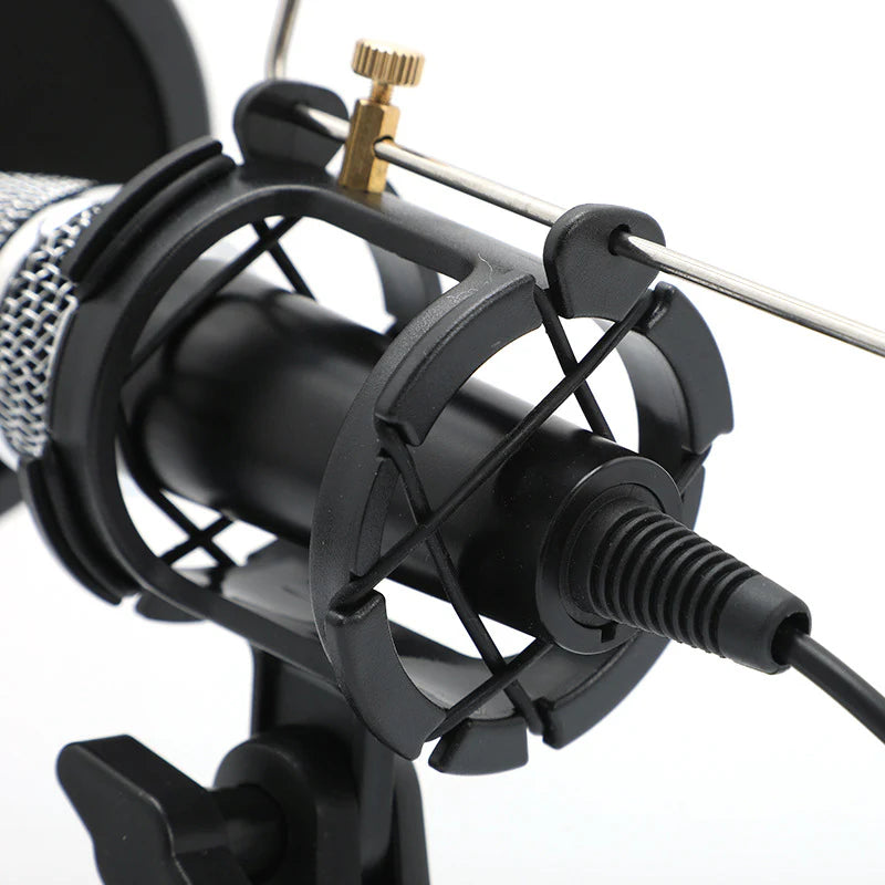 Compact Portable Device for Streaming with Adjustable Mic Holder Metal