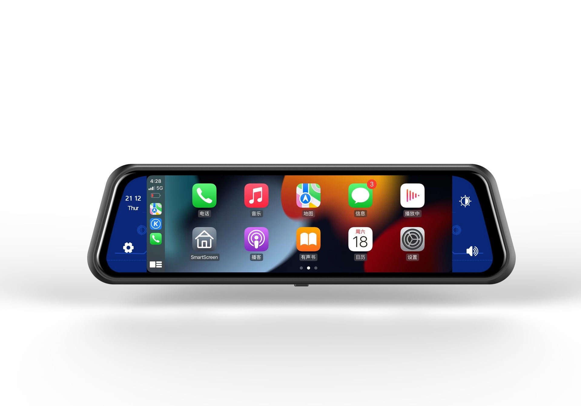 HD Streaming Dual-Lens Driving Recorder