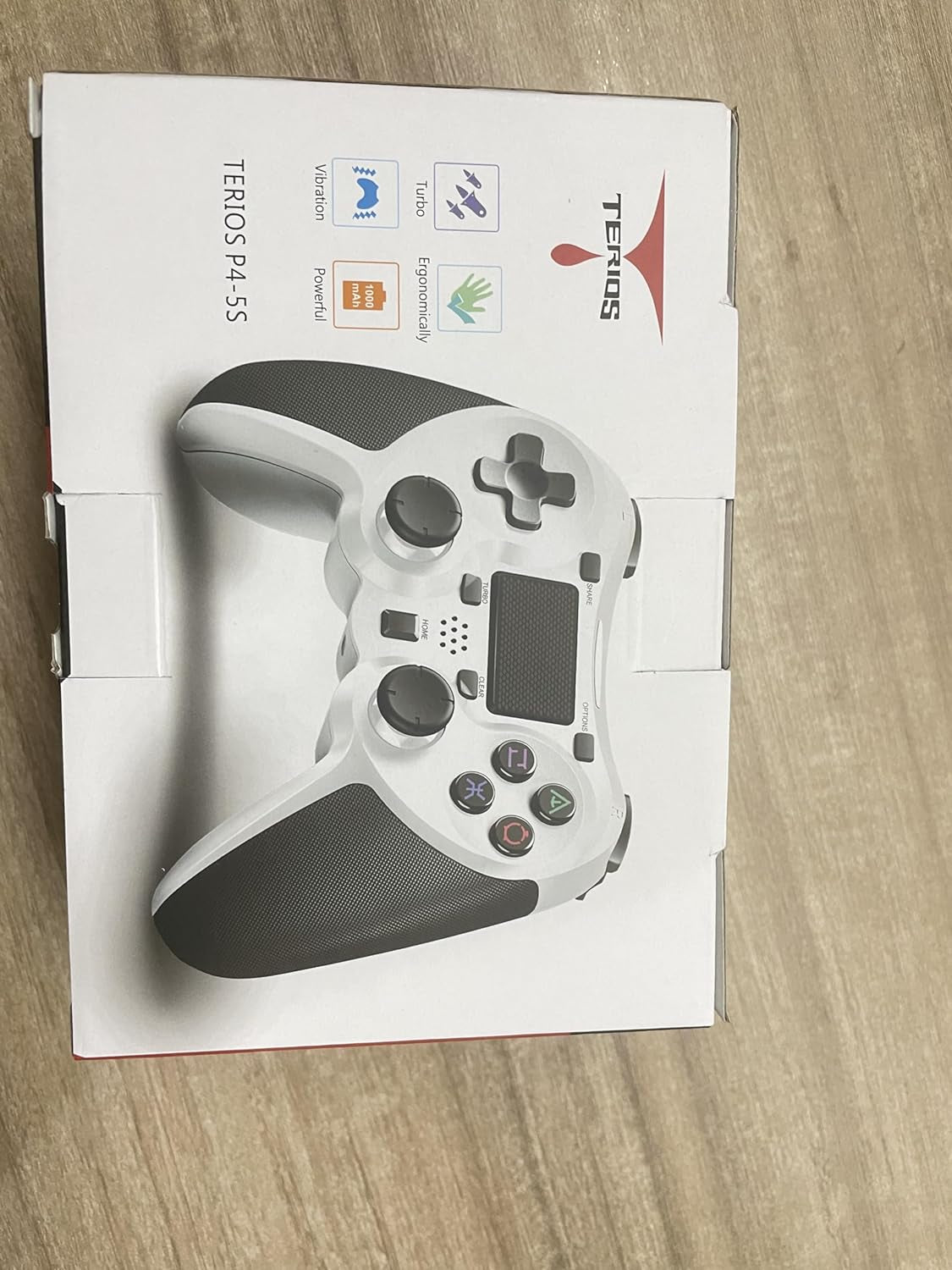 Wireless Controllers Compatible with Play-Station 4 Game Controllers for PS-4 Pro/Ps-4 Slim, Built-In Speaker & Stereo Headset Jack Multitouch Pad Rechargeable Lithium Battery