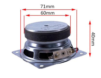 3-Inch Wide Range Audio System Premium Sound Multimedia Speaker Custom Upgrade Bookshelf Full Spectrum Speaker