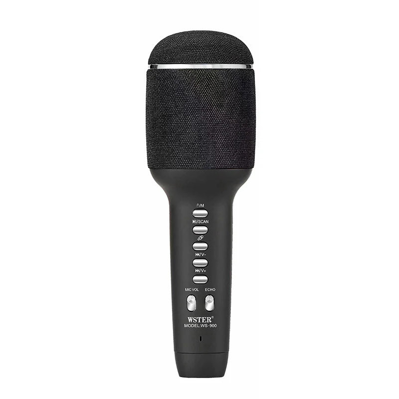 Compact Wireless Audio System with Built-In Mic for Home Use
