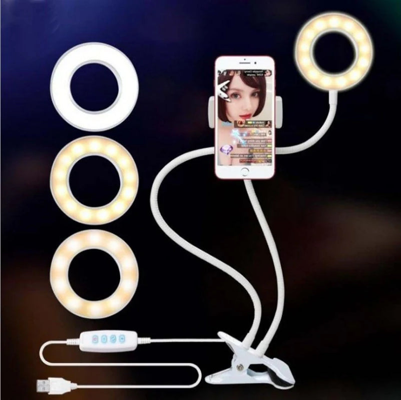 Online Star Streaming Light 3.5 Inch 9CM USB Mini Clip Selfie Lamp