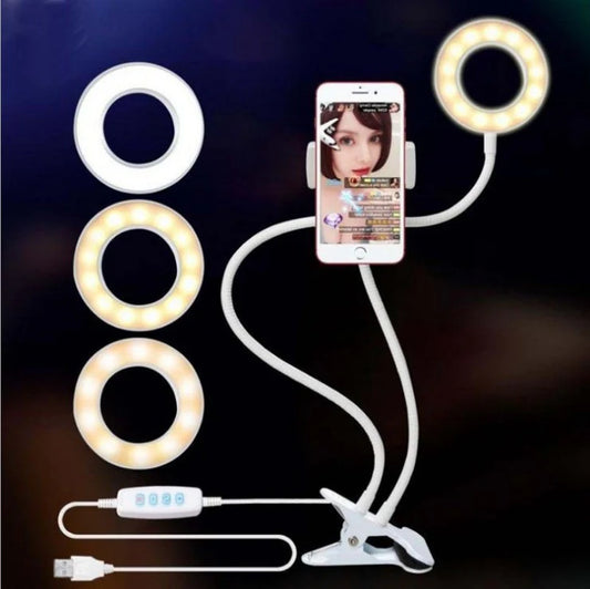 Online Star Streaming Light 3.5 Inch 9CM USB Mini Clip Selfie Lamp