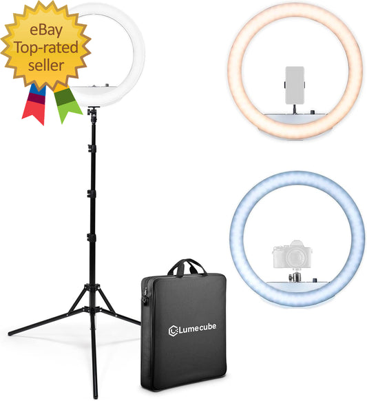 LED Ring Light for Videos, Selfies, Live Streaming 18” Circle Light with Stand