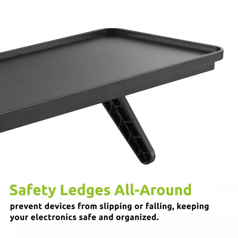 12 In. TV Top Shelf for Streaming Devices and TV Accessories