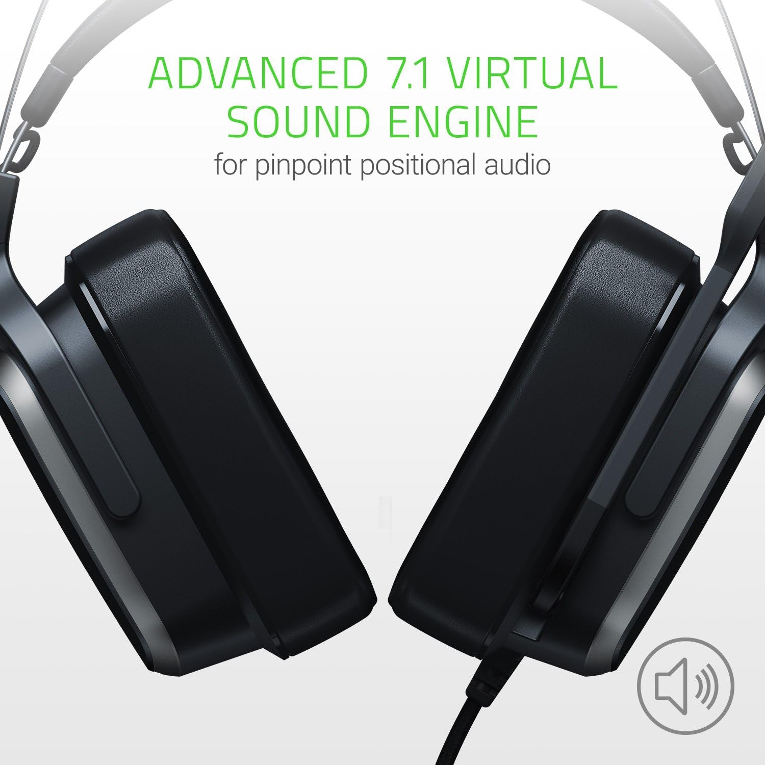 Tiamat 2.2 V2 Gaming Headset: Dual Subwoofers - In-Line Audio Control - Rotatable Boom Mic - Works with PC - Classic Black, Black (RZ04-02080100-R3U1)