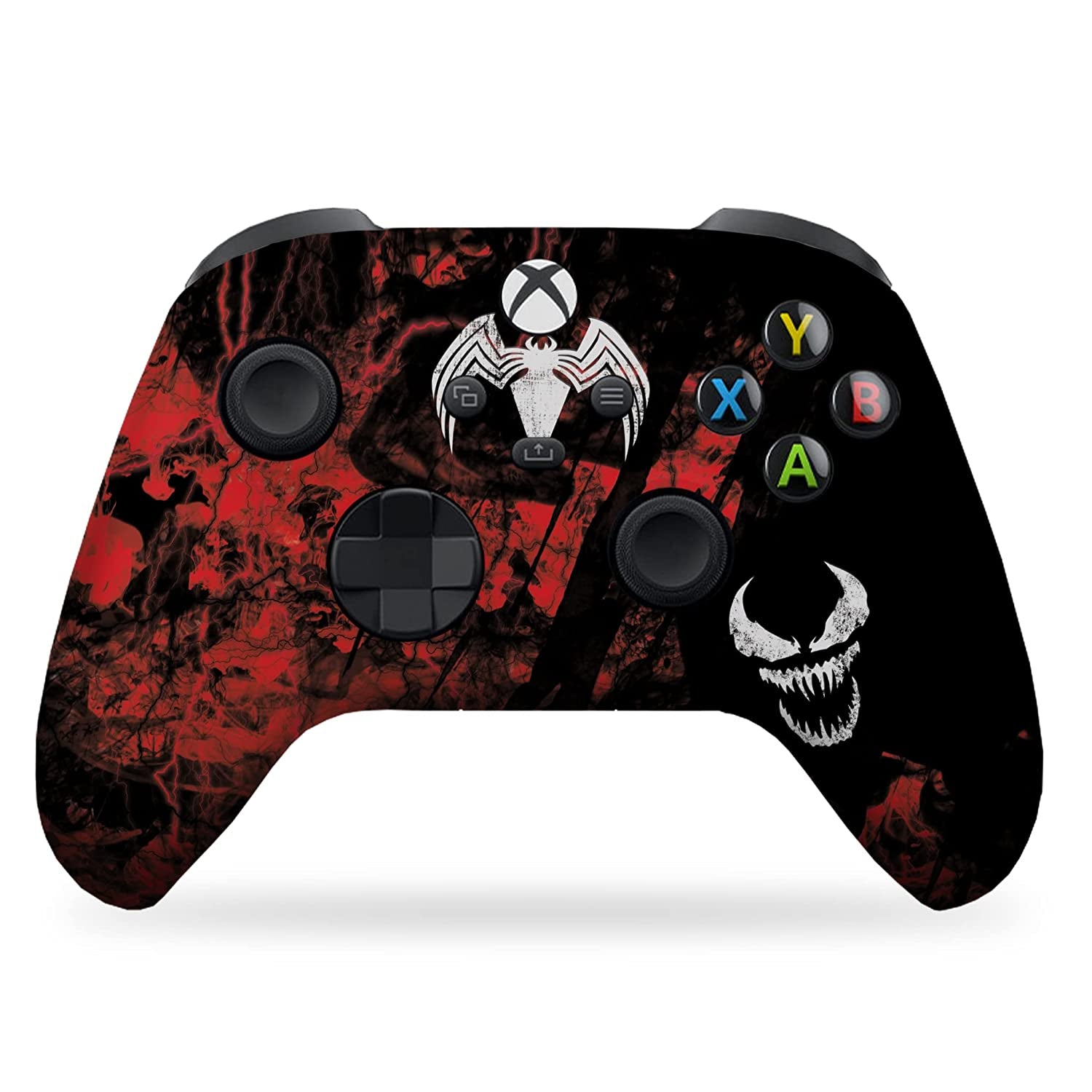Carnagge Custom X-Box Controller Wireless Compatible with X-Box One/Series X/S Proudly Customized in USA with Permanent HYDRO-DIP Printing(Not JUST a SKIN) (MODDED)
