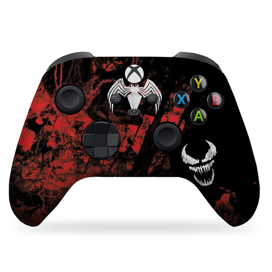 Carnagge Custom X-Box Controller Wireless Compatible with X-Box One/Series X/S Proudly Customized in USA with Permanent HYDRO-DIP Printing(Not JUST a SKIN) (MODDED)