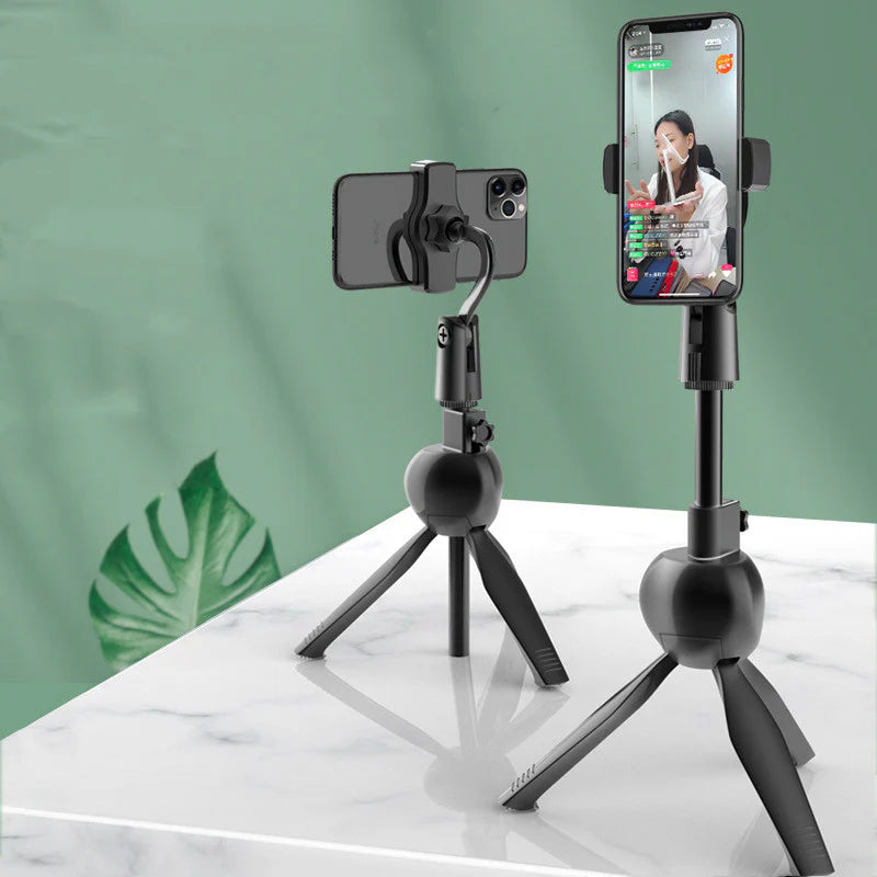 Portable Phone Stand for Desk Streaming Tripod with Wireless Remote