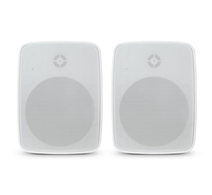 Soundpro Dual Bluetooth Weatherproof Indoor & Outdoor Wall-Mount Loudspeakers