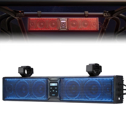 B0117-01801BK 26'' RGB ATV UTV Sound Bar Bluetooth Vehicle Speakers