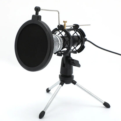 Compact Portable Device for Streaming with Adjustable Mic Holder Metal