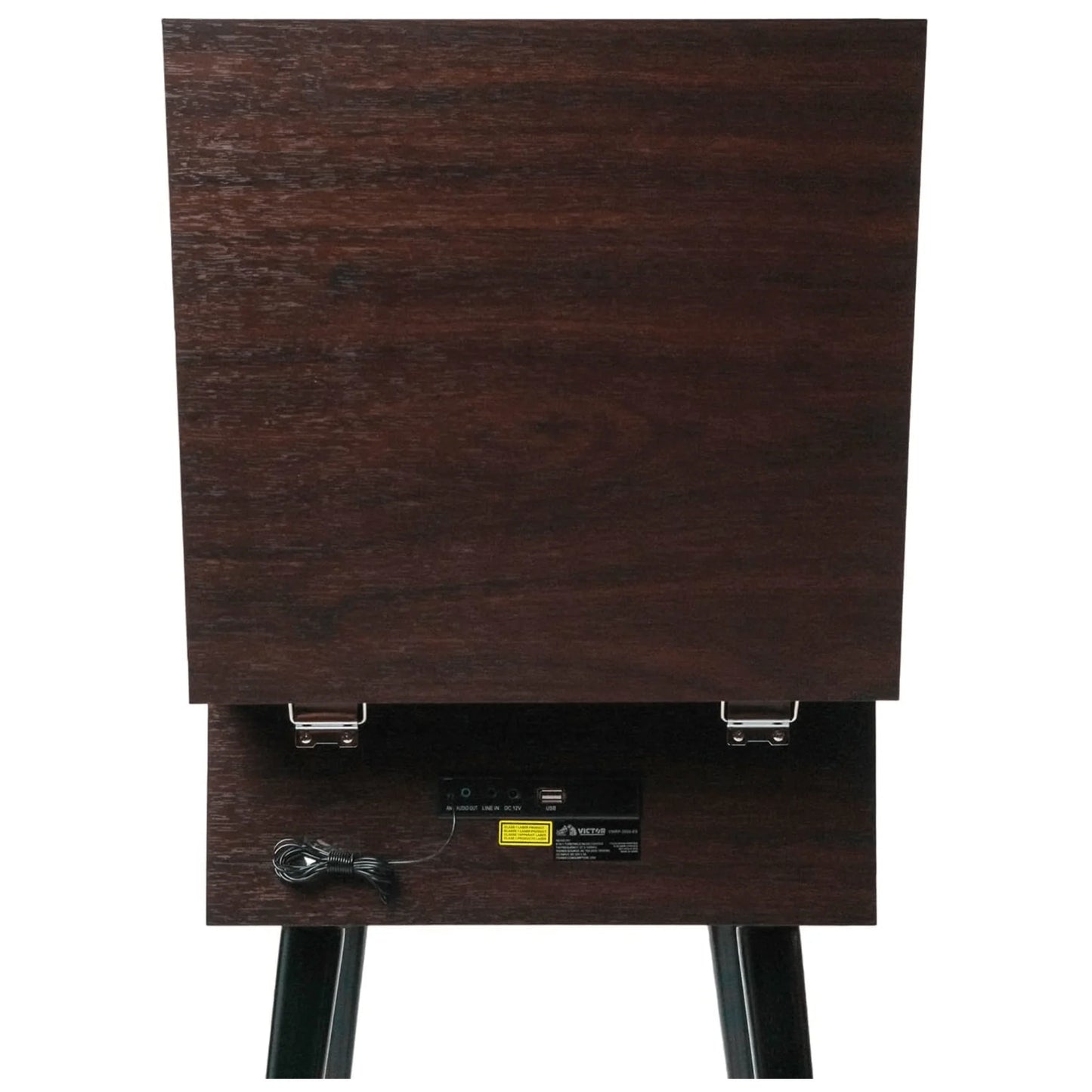 Victor Newbury 8-In-1 Music Center W Chair-Height Legs, USB Slot & AM FM Radio