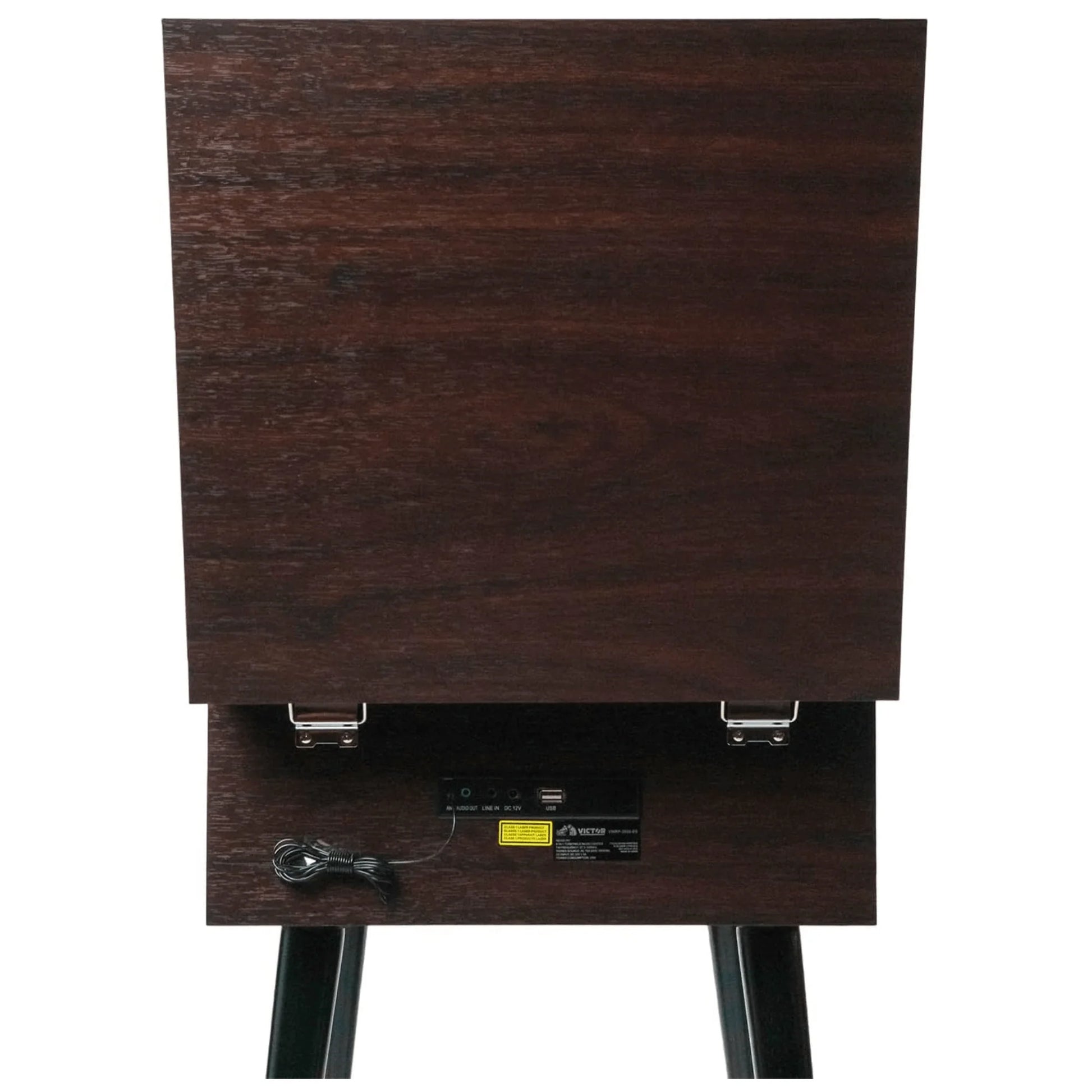 Victor Newbury 8-In-1 Music Center W Chair-Height Legs, USB Slot & AM FM Radio