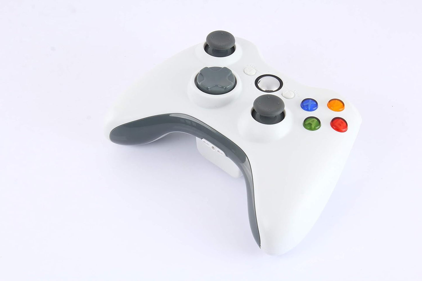 Wireless Controller for Xbox 360, Xbox 360 Joystick Wireless Game Controller for Microsoft Xbox & Slim 360 PC Windows 7,8,10 (White)