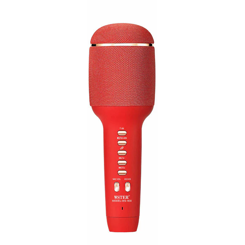 Compact Wireless Audio System with Built-In Mic for Home Use