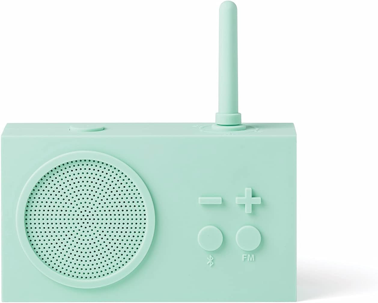 TYKHO 3 Wireless Bluetooth Speaker and FM Radio, Splashproof and Rechargeable - Black