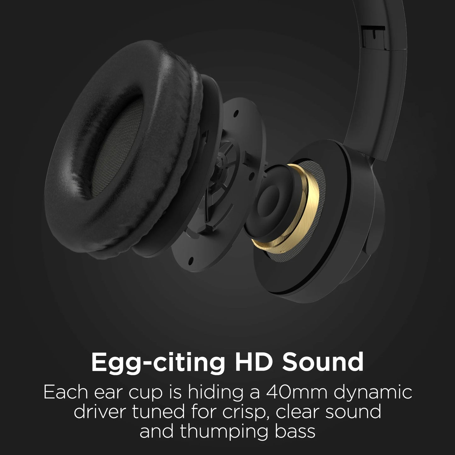 Hypergear Bunny Tracks Wireless Light-Up Headphones