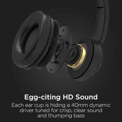 Hypergear Bunny Tracks Wireless Light-Up Headphones
