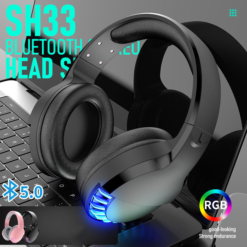 Head-Mounted Mobile Phone Heavy Bass Noise Reduction Gaming Headset