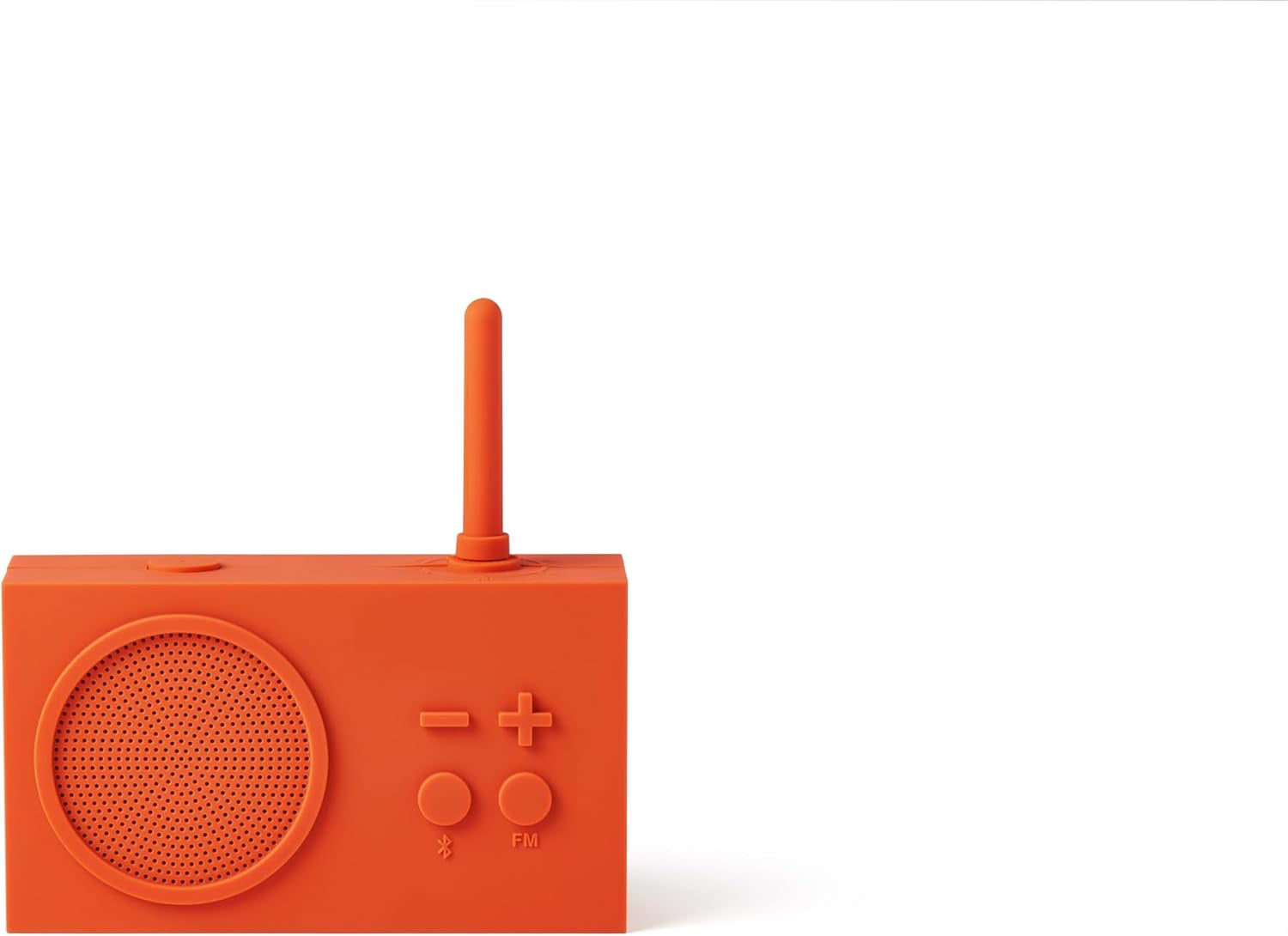 TYKHO 3 Wireless Bluetooth Speaker and FM Radio, Splashproof and Rechargeable - Black