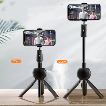 Portable Phone Stand for Desk Streaming Tripod with Wireless Remote
