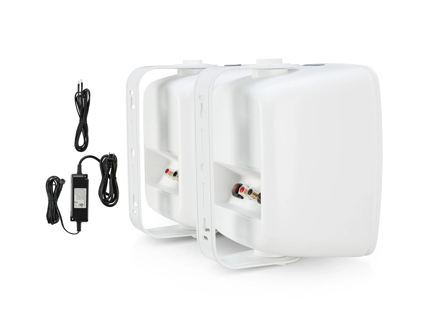 Soundpro Dual Bluetooth Weatherproof Indoor & Outdoor Wall-Mount Loudspeakers
