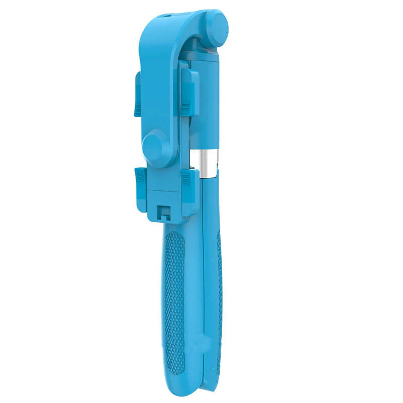 Universal Bluetooth Selfie Stick for Apple, Adjustable Tripod Stand with Live Streaming Mount for Mobile Devices