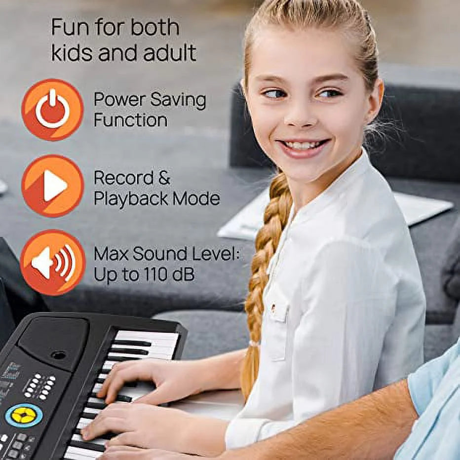 PKBRD6111 Electronic 2-In-1 Streaming Karaoke Portable Piano Keyboard
