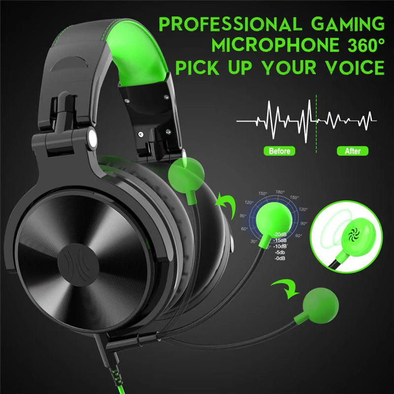 Odio Pro X Wired Headset with Mic for Gaming