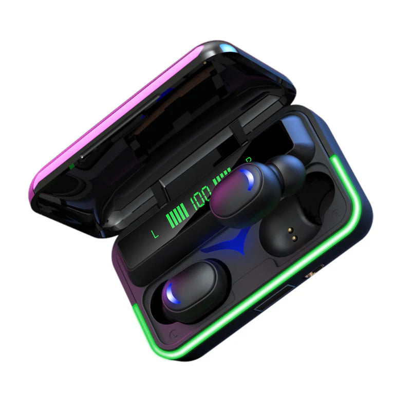 Wireless Gaming Headset with LED Lights Bluetooth