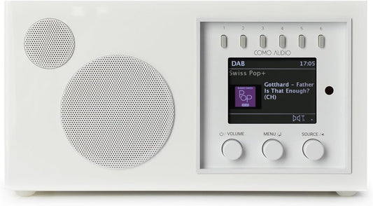 Solo Wireless Speaker - Hand-Crafted Veneer Cabinets- One Touch Streaming, Internet Radio, Bluetooth, Wi-Fi (Global Edition)