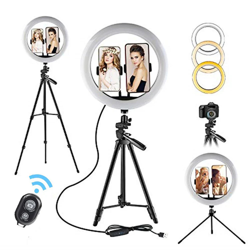 Works with Iphone, Stand for Streaming Phone Illumination