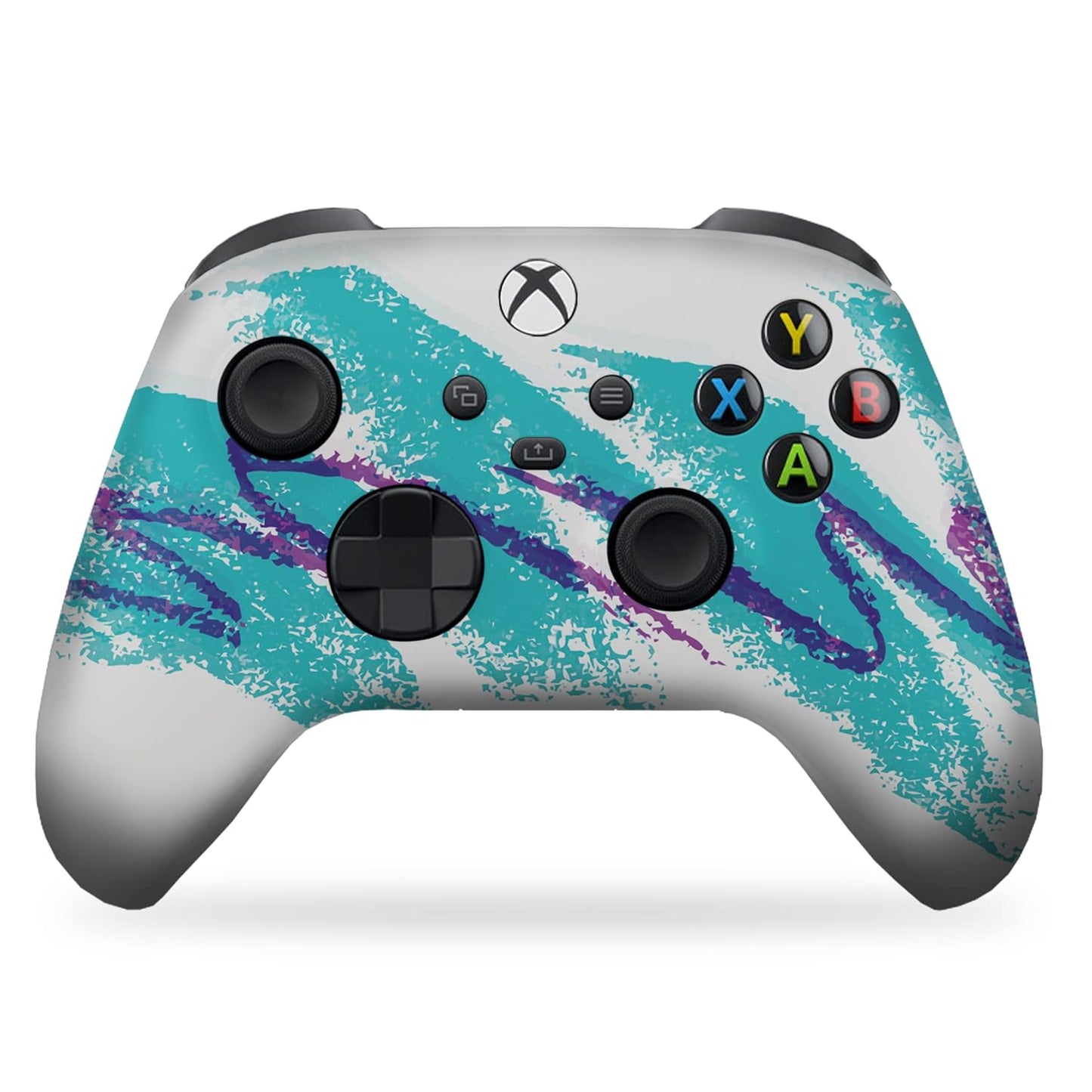 90'S Cup Custom X-Box Controller Wireless Compatible with X-Box One/Series X/S Proudly Customized in USA with Permanent HYDRO-DIP Printing(Not JUST a SKIN) (MODDED)