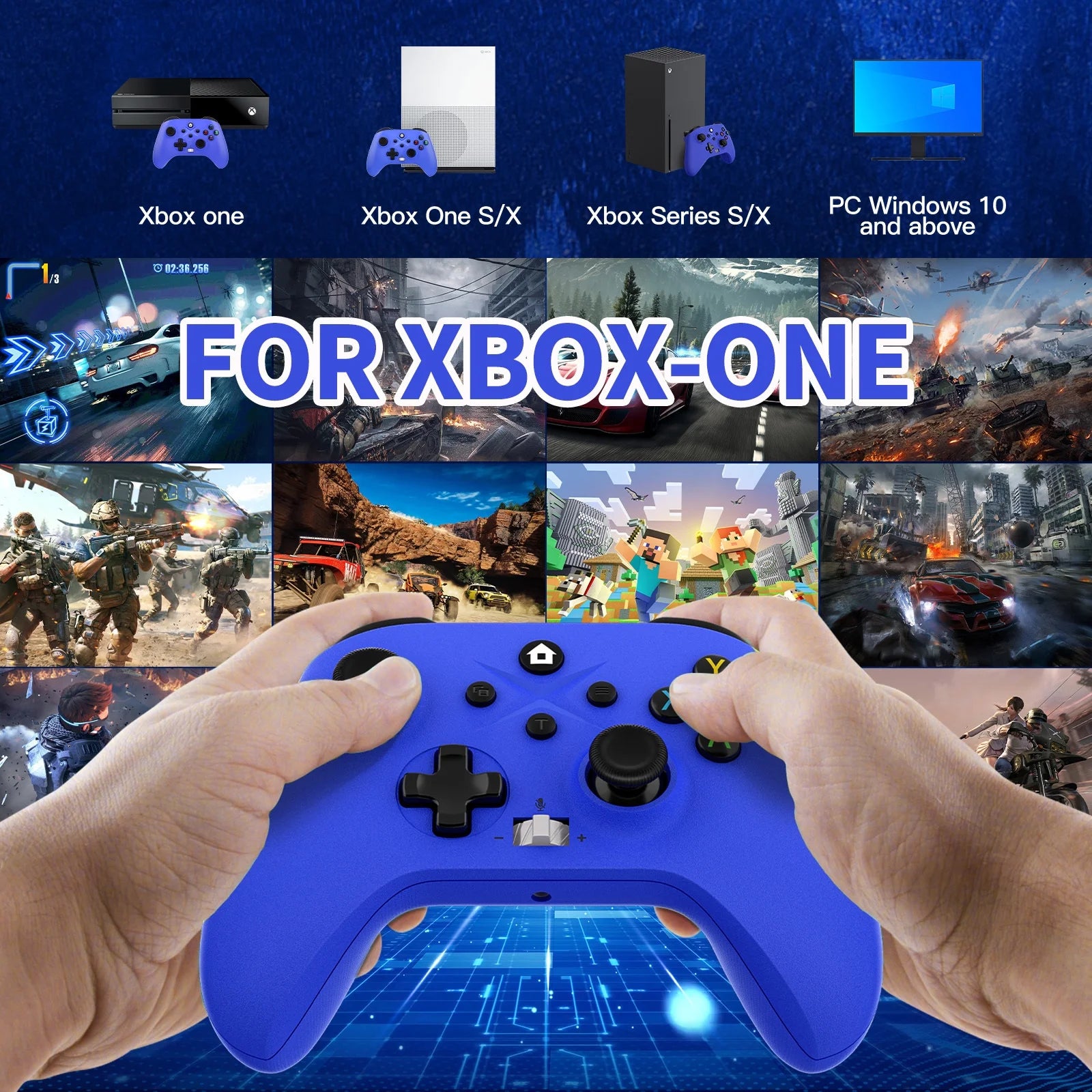 Controller -  Gamepad Compatible with Xbox Series S/X/Elite, for Pc/Steam with Usb Cable