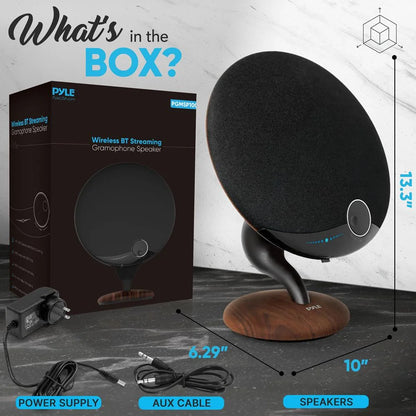 Portable Bluetooth Gramophone Speaker W/ Super Bass Sub Stereo 2.1 HI-FI Wireless Streaming
