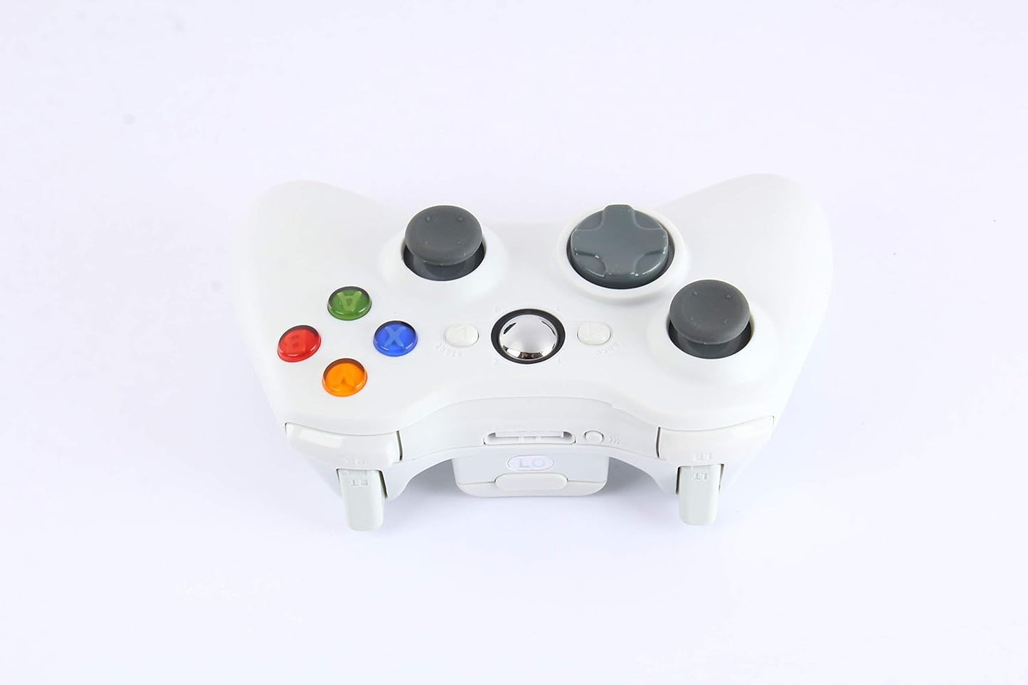 Wireless Controller for Xbox 360, Xbox 360 Joystick Wireless Game Controller for Microsoft Xbox & Slim 360 PC Windows 7,8,10 (White)