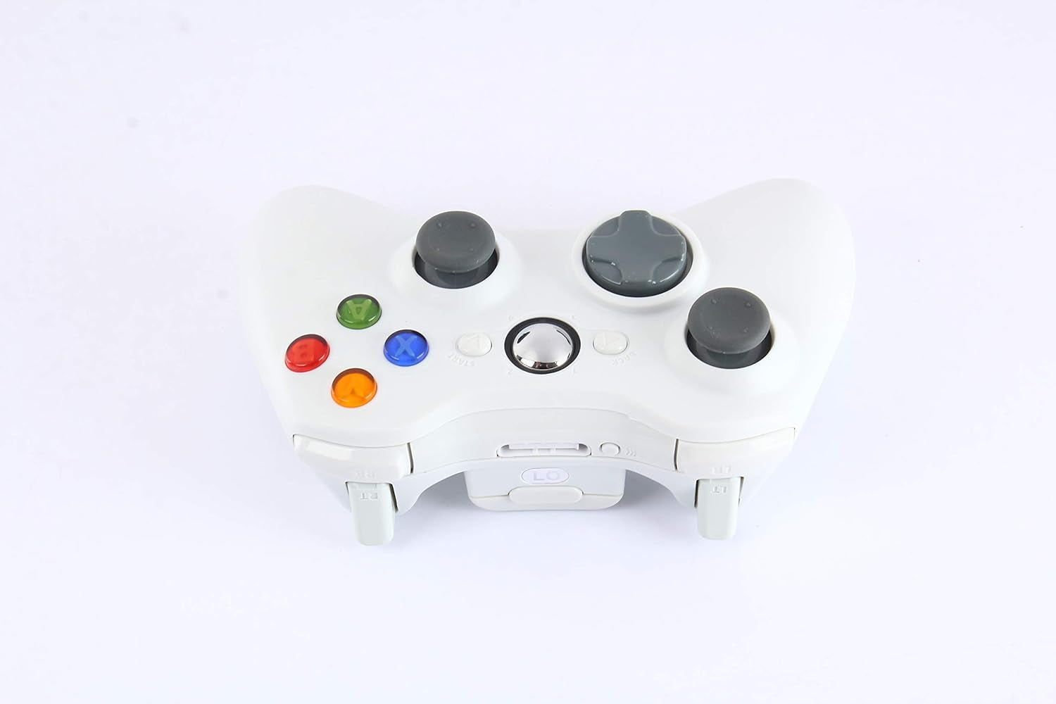 Wireless Controller for Xbox 360, Xbox 360 Joystick Wireless Game Controller for Microsoft Xbox & Slim 360 PC Windows 7,8,10 (White)